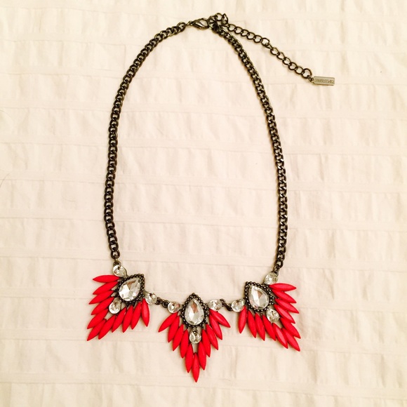 BaubleBar Pink Phoenix Necklace