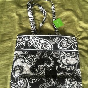 NWT Vera Bradley tote in Midnight Paisley