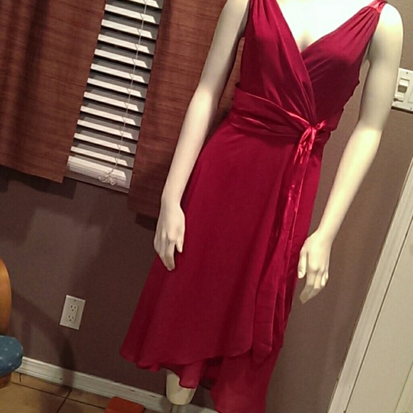 Red dress