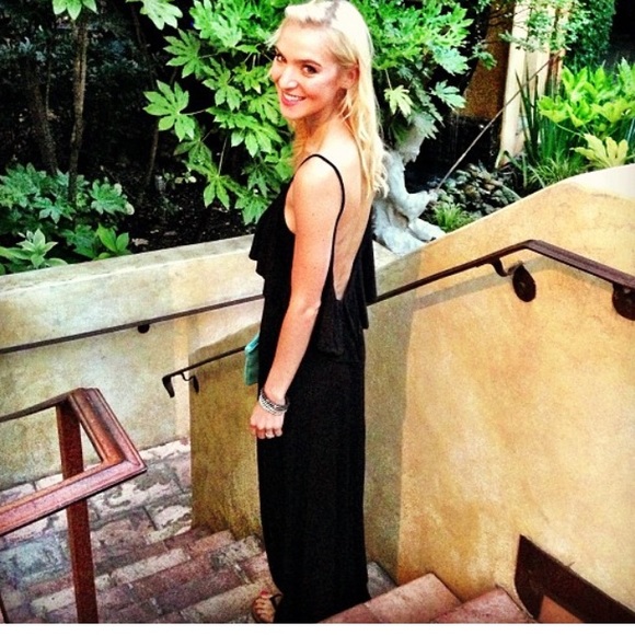 Tart backless maxi dress