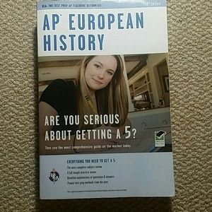 REA AP European History Review Book