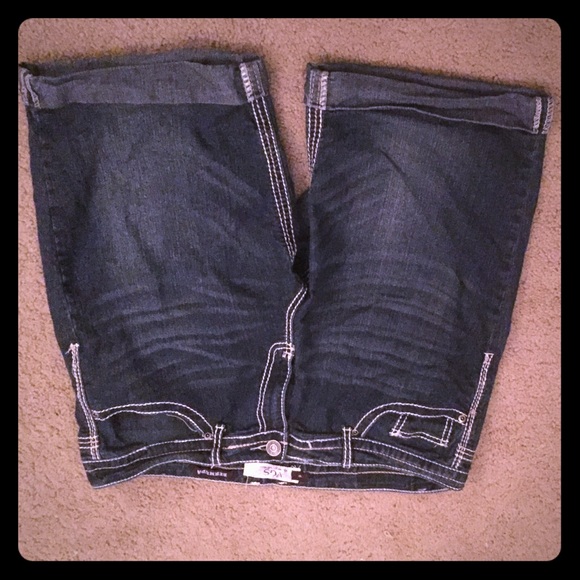 Denim VGS shorts. Size 16, barely worn!