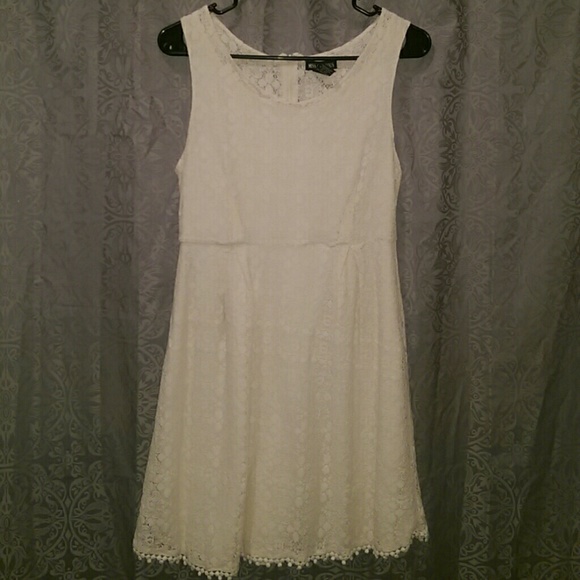 Miss Chievous cream lace dress.
