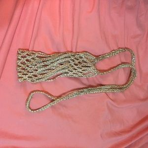 Handmade Woven Thai Water Bottle Carrier