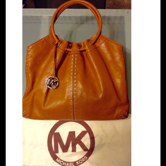 Michael Kors Purse - Large Brown Leather 👜