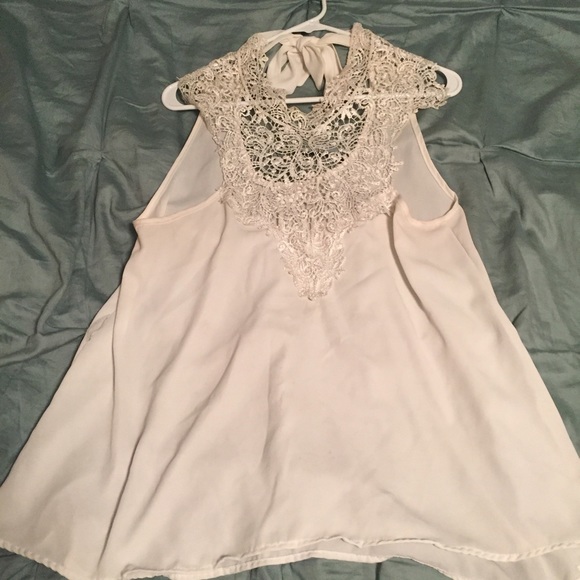 White Lace Top