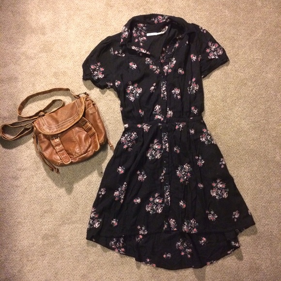 Urban outfitters Kimchi Blue black floral dress