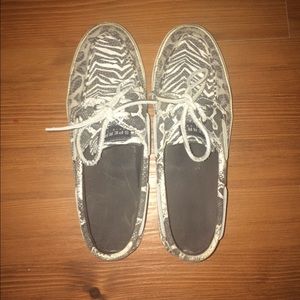 Animal Print Sperry's