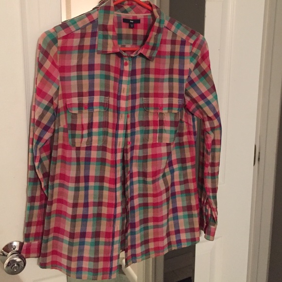 Gap checkered shirt