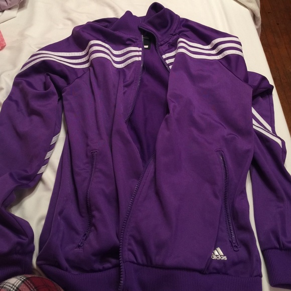 Adidas light weight zip up jacket