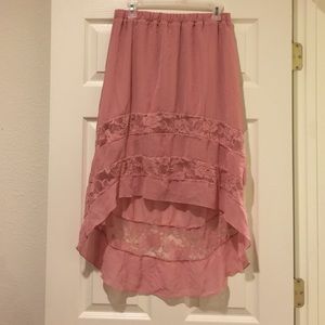 Wet Seal High-Low skirt