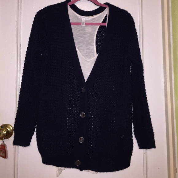 Navy Cardigan