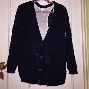 Navy Cardigan