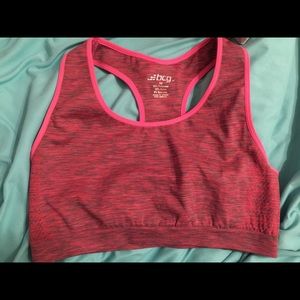Pink BCG sport bra