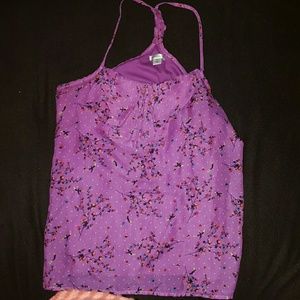 Racerback dress shirt