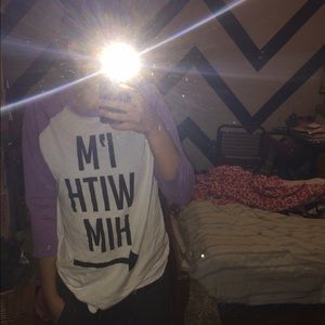 "I'm with him" shirt