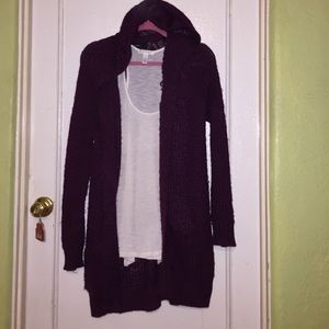 Long Hooded Caedigan