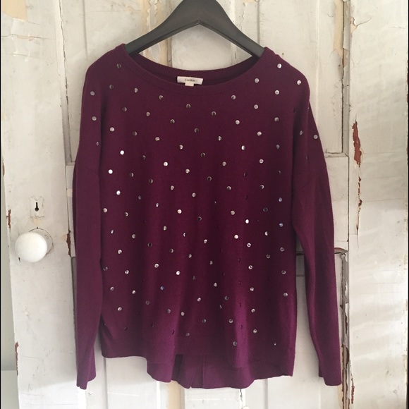Caslon Maroon Sweater