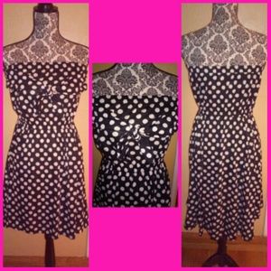 Polka dot dress..