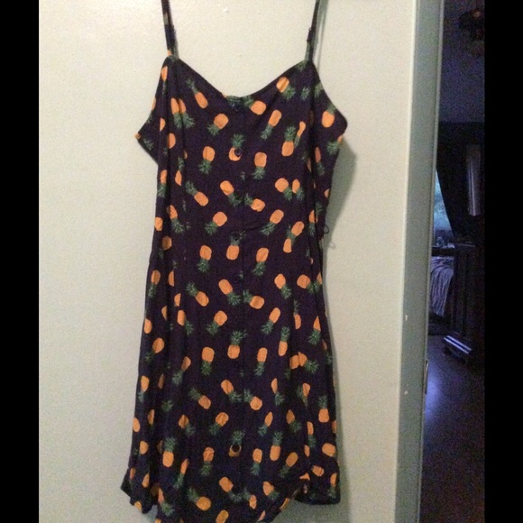Navy blue pineapple dress🍍