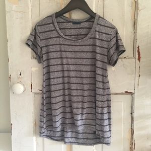Gray Stripe Shirt