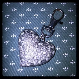 Silver Heart Keychain