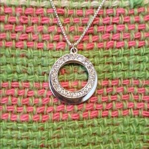 Alfani Circular Necklace w/Crystals