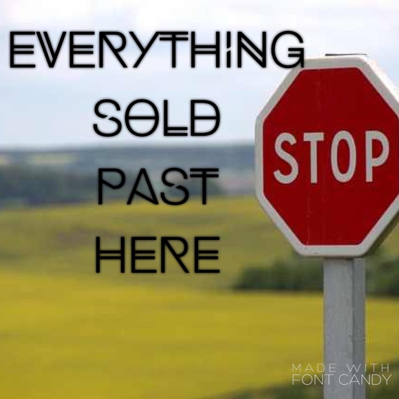 Past this sign - Sold.