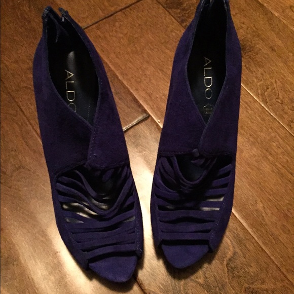 Royal Blue Aldo Heels