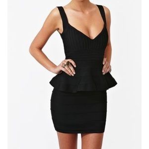 Black Bandage Dress from Nasty Gal