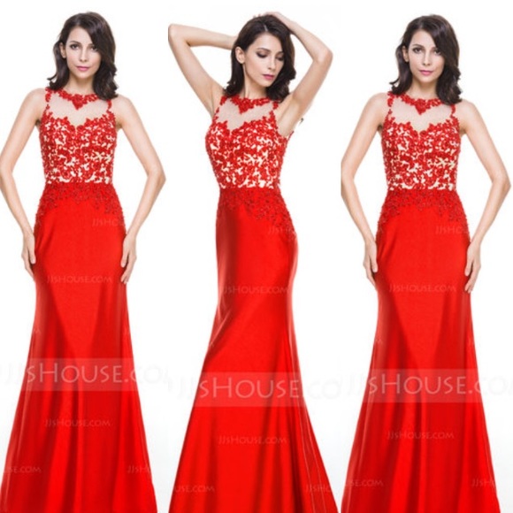 JJs House Dresses & Skirts - Red Evening Gown, never worn!