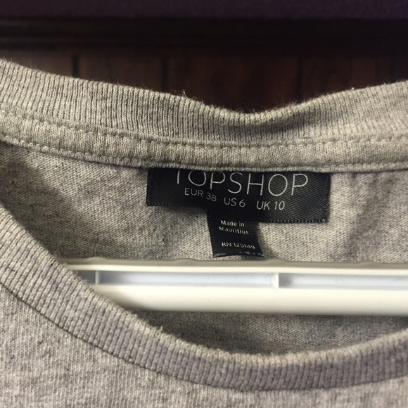 Grey crop top - Picture 2 of 3