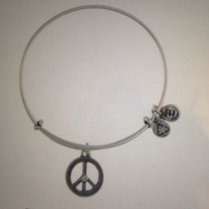 Alex and ani PEACE bracelet. Nwt & box