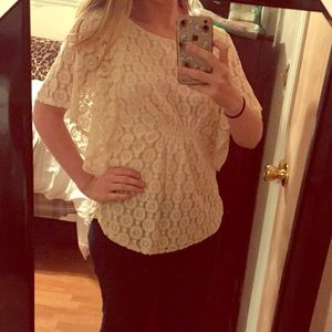 Chicos Lace Boho Top