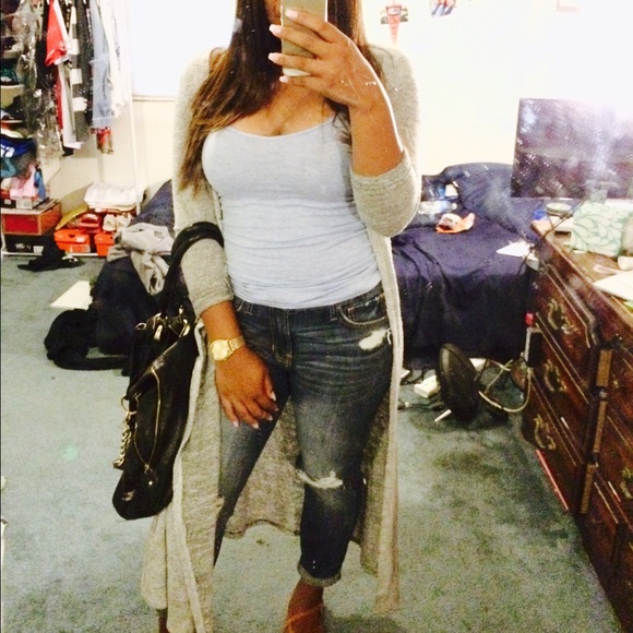 Ankle Length Cardigan