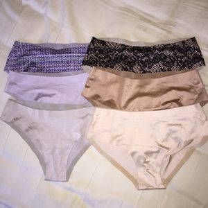 6 Seamless Hiphuggers Victoria Secret