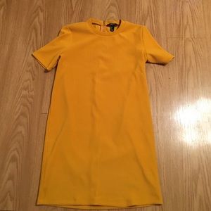 Mustard yellow dress