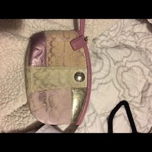 Coach makeup bag
