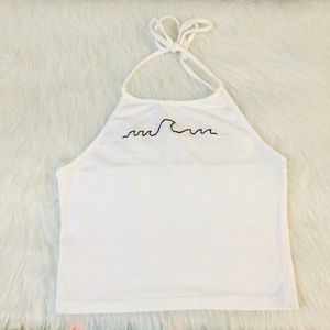 💖SOLD💖Rare Brandy Melville Wave Sachi Top