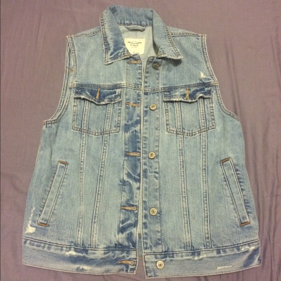 Abercrombie denim vest/jacket