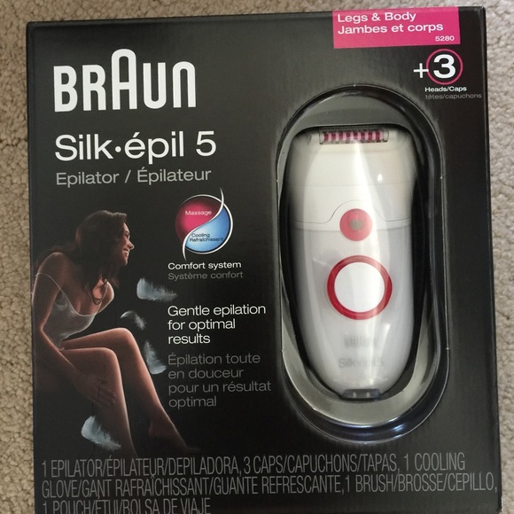 Braun Silk- epil 5, used once. Like new.