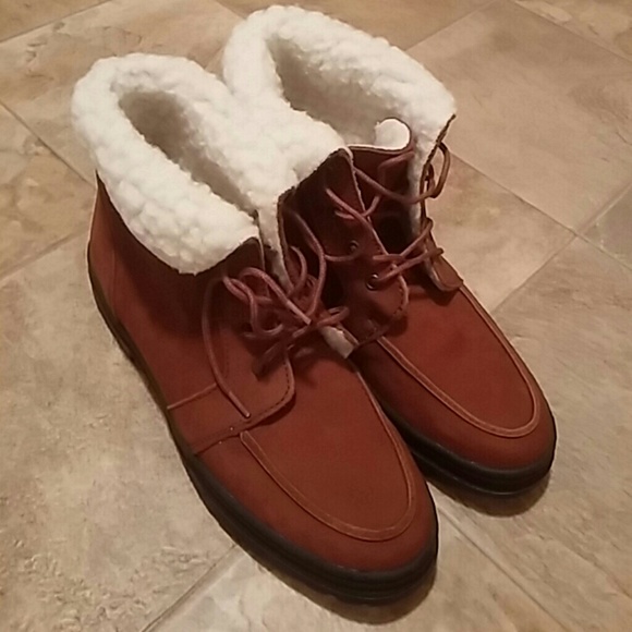 American Eagle by Payless Shoes - American Eagle 8.5 8 1/2 Leather Fully FleeceLined