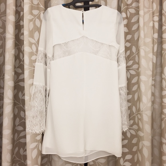 Shift Dress, White - Picture 2 of 4
