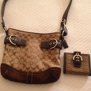 Coach Handbag and Wallet
