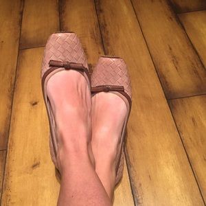 Leather flats Bottega Veneta