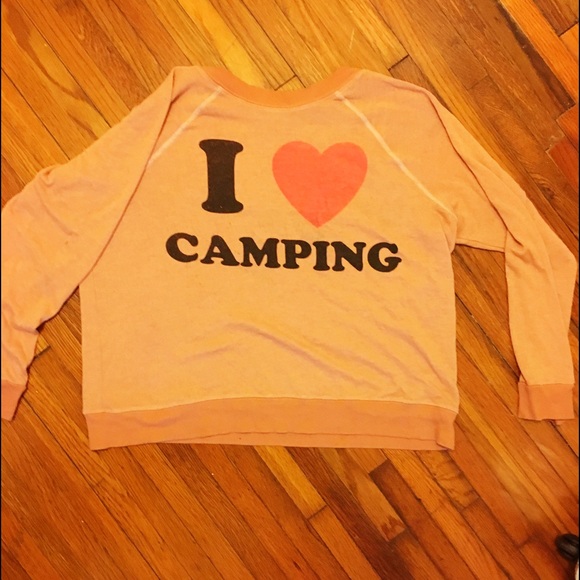 WILDFOX I LOVE CAMPING KIMS SWEATER