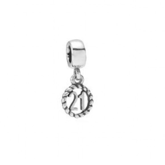 Authentic Pandora 21 Charm