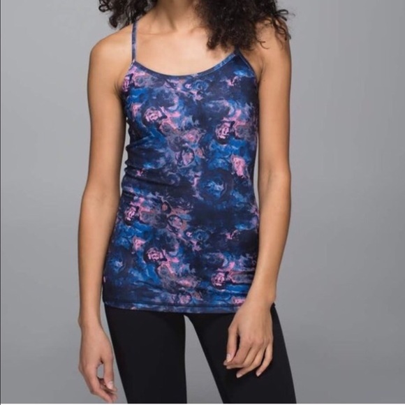 Lululemon Power Y tank EUC Moody Mirage