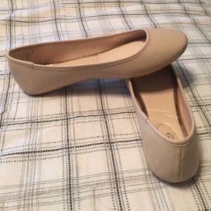 Nude Ballet Flats - new