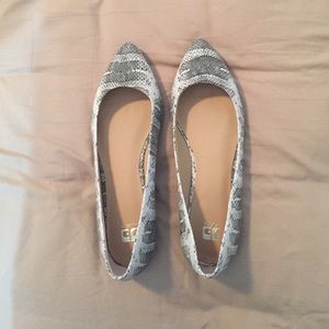 Joe's Jeans snake print flats, EXCELLENT CONDITION